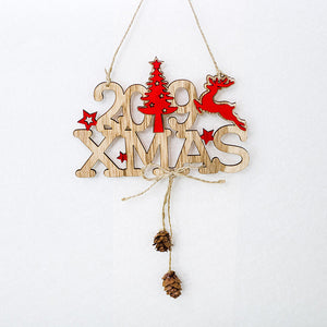 Santa Claus Deer Christmas Tree Ornaments