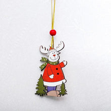 Load image into Gallery viewer, Santa Claus Deer Christmas Tree Ornaments