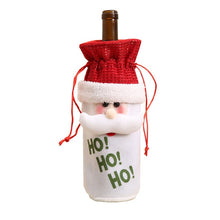 Load image into Gallery viewer, Christmas Wine Bottle Dust Cover