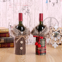Load image into Gallery viewer, Santa Claus Wine Bottle Cover Christmas Decoration