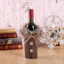 Load image into Gallery viewer, Santa Claus Wine Bottle Cover Christmas Decoration